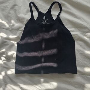FP Movement by Free People Black Crop Top
